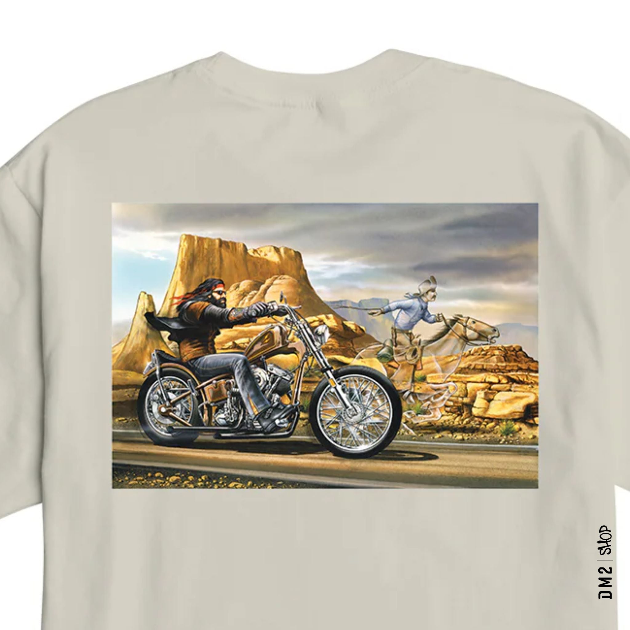 t-shirt-homme-ghost-rider-loser-machine-david-mann, men stock tee, dm2 shop, 04