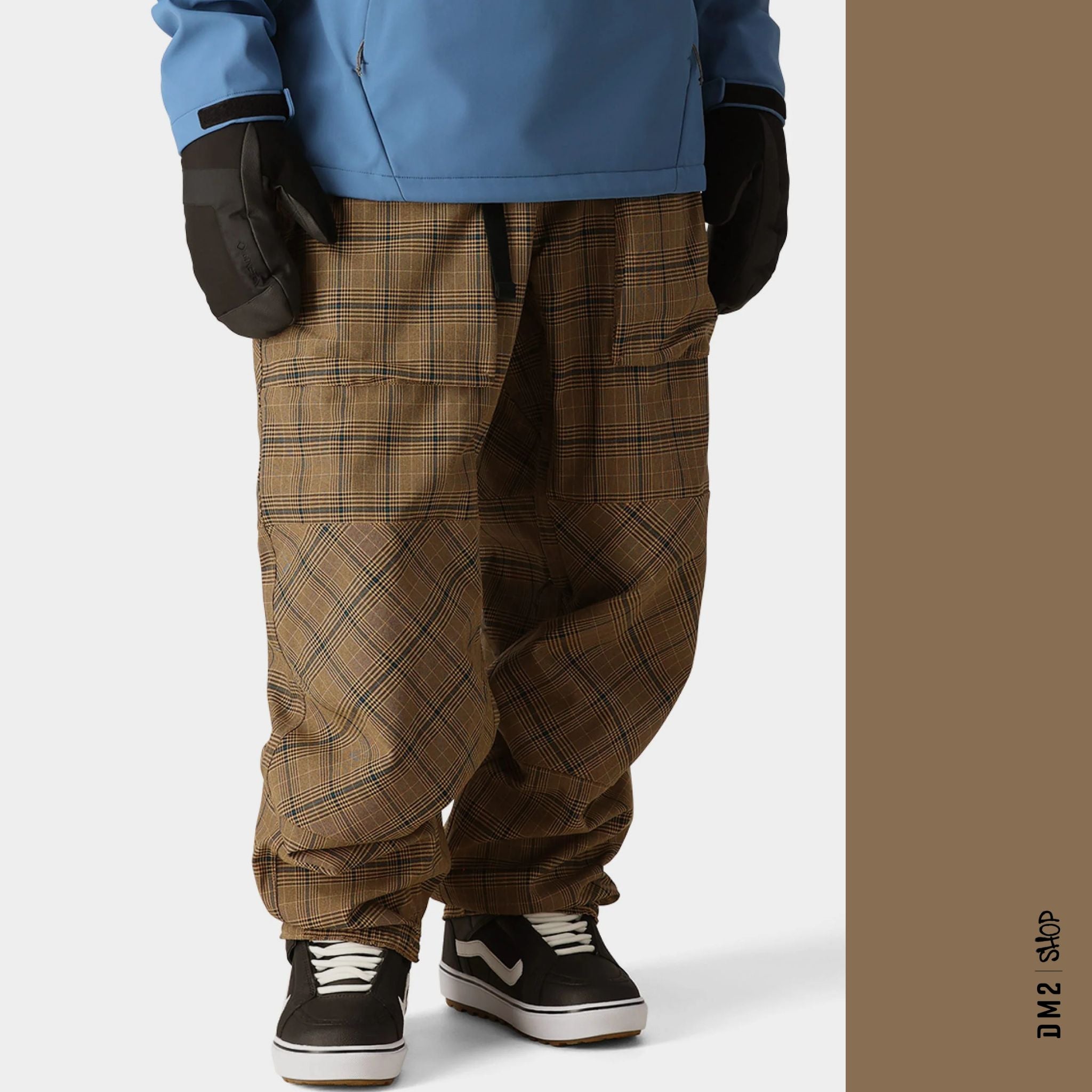 PANTALON BAGGY SKI-SNOW GHOST 2.5 PLAID, 686