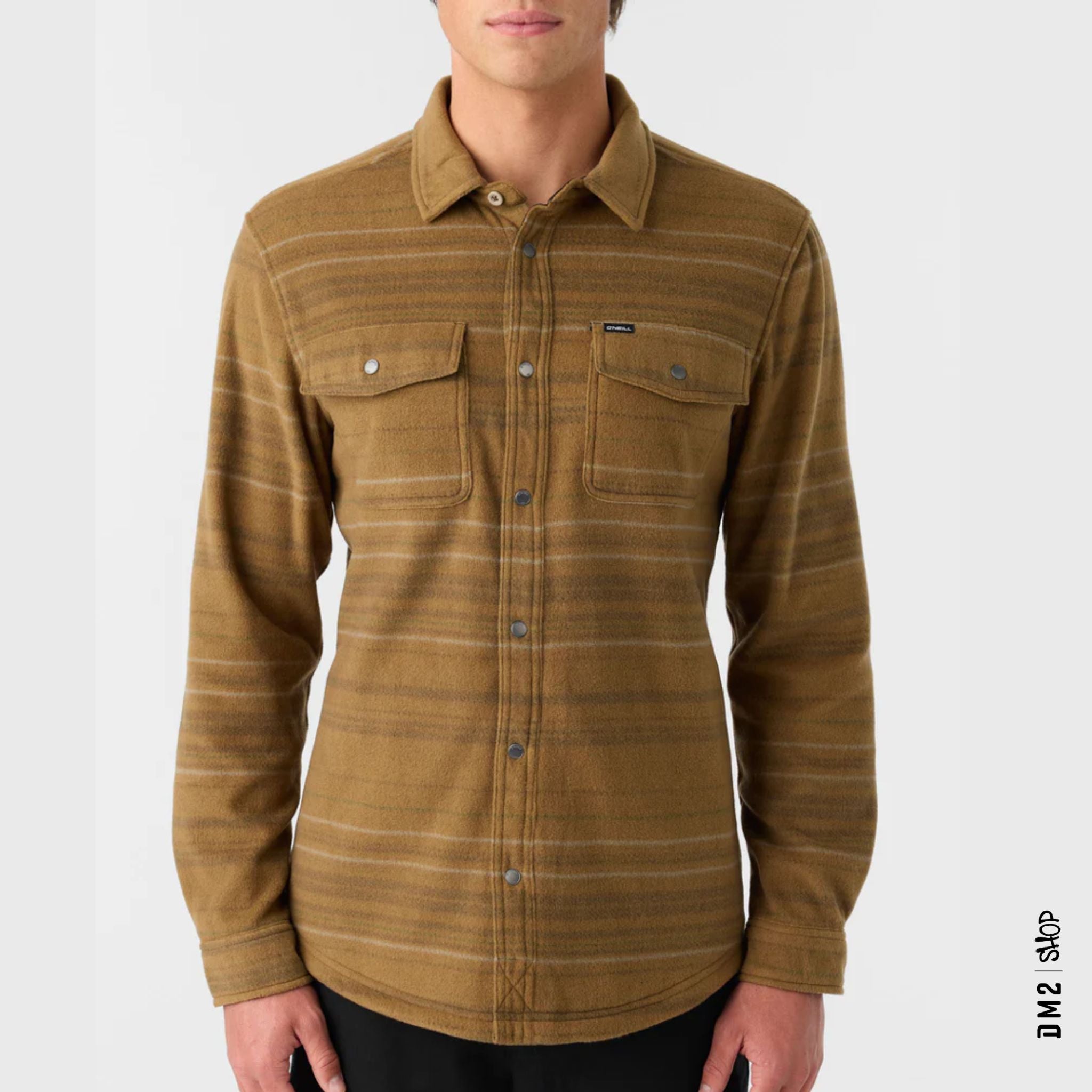 CHEMISE POLAR O'NEILL GLACIER OVERSHIRT DKHAKI