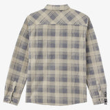 CHEMISE O'NEILL SUPERFLEECE PLAID LIGHT KHAKI