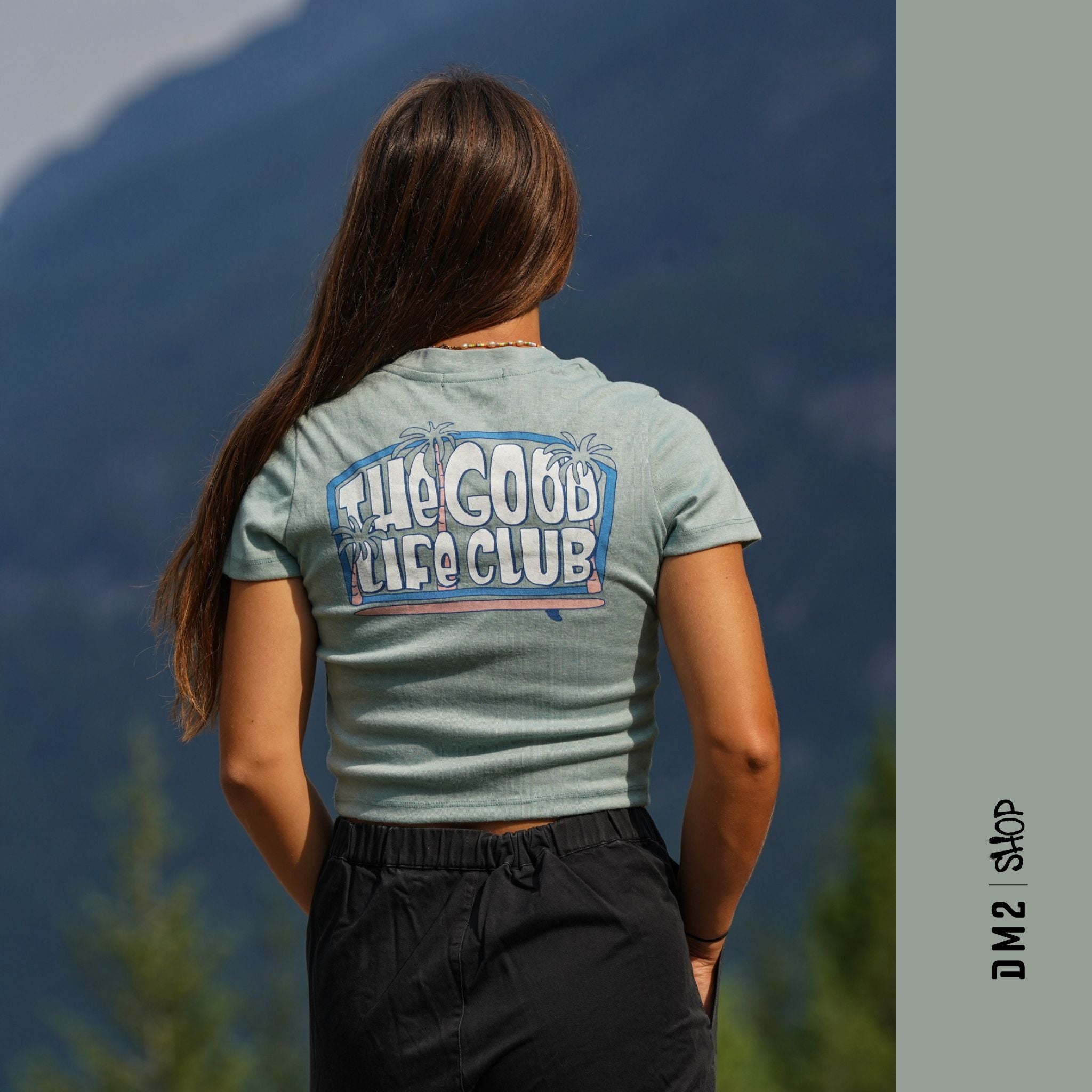T-SHIRT FEMME THE GOOD LIFE CLUB, NOTICE THE RECKLESS