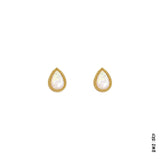 BOUCLE OREILLE  GOUTTE OPALE 14K