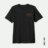 T-SHIRT HOMME GRADE NOIR, BRIXTON