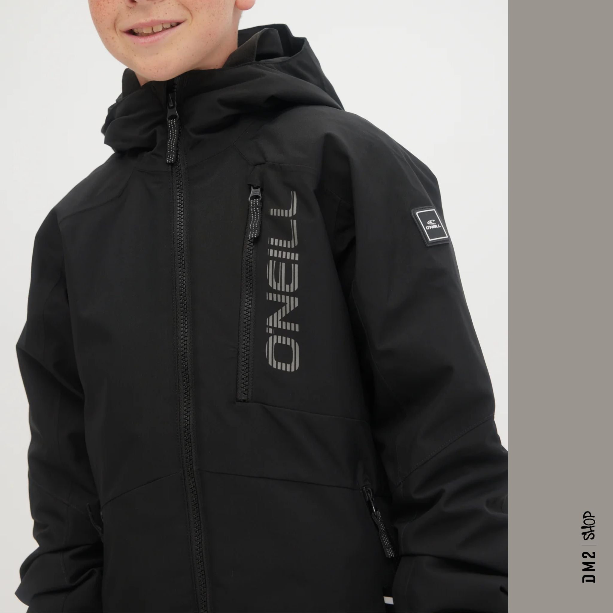 MANTEAU SKI-SNOW GARÇON HAMMER O'NEILL NOIR