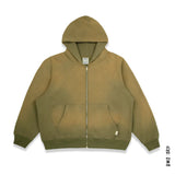 HOOD ZIP HEAVY WEIGHT OLIVE UNISEXE, MUSE