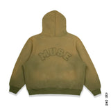 HOOD ZIP HEAVY WEIGHT OLIVE UNISEXE, MUSE