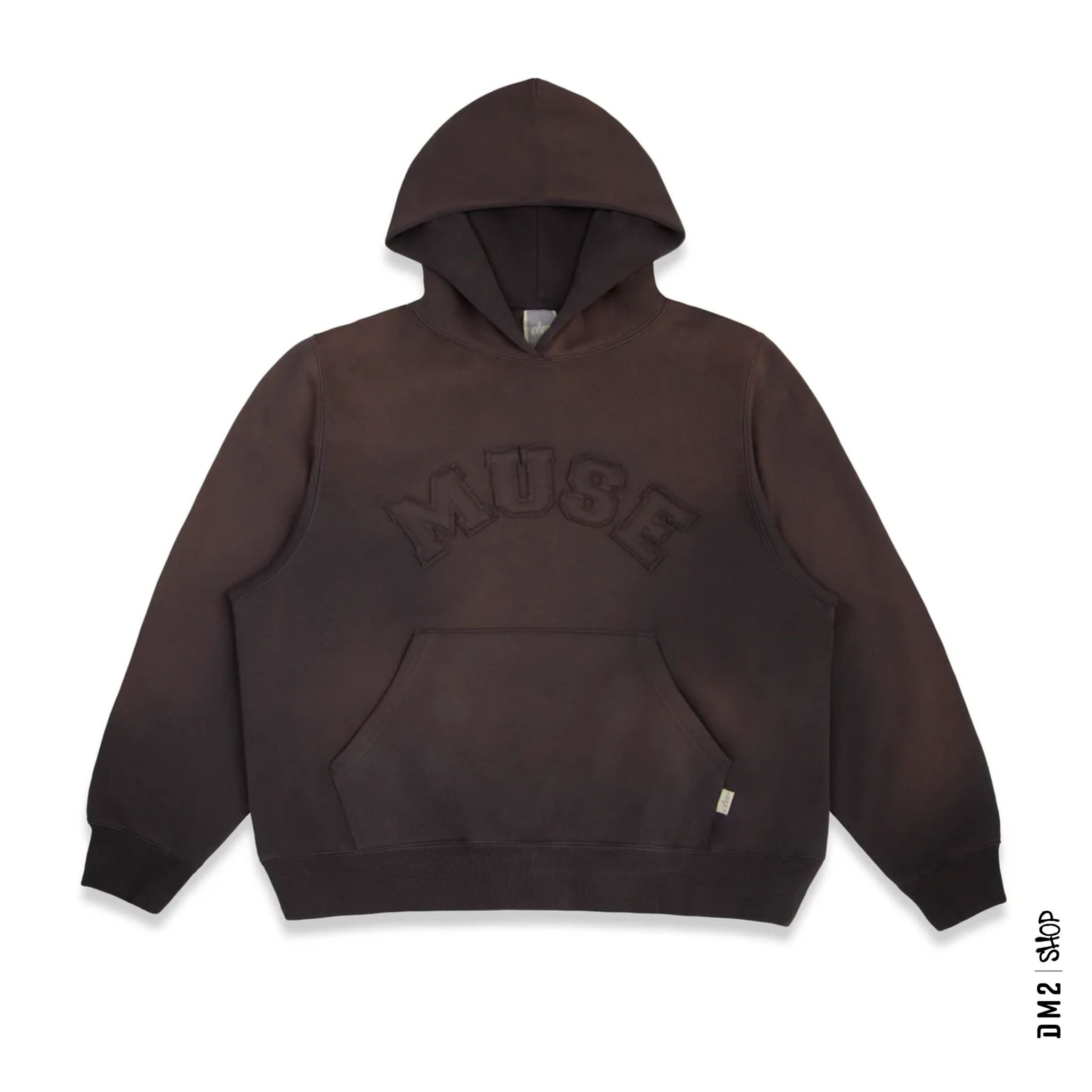 HOOD TIE DYE HEAVYWEIGHT MOCHA CURATED BY MUSE