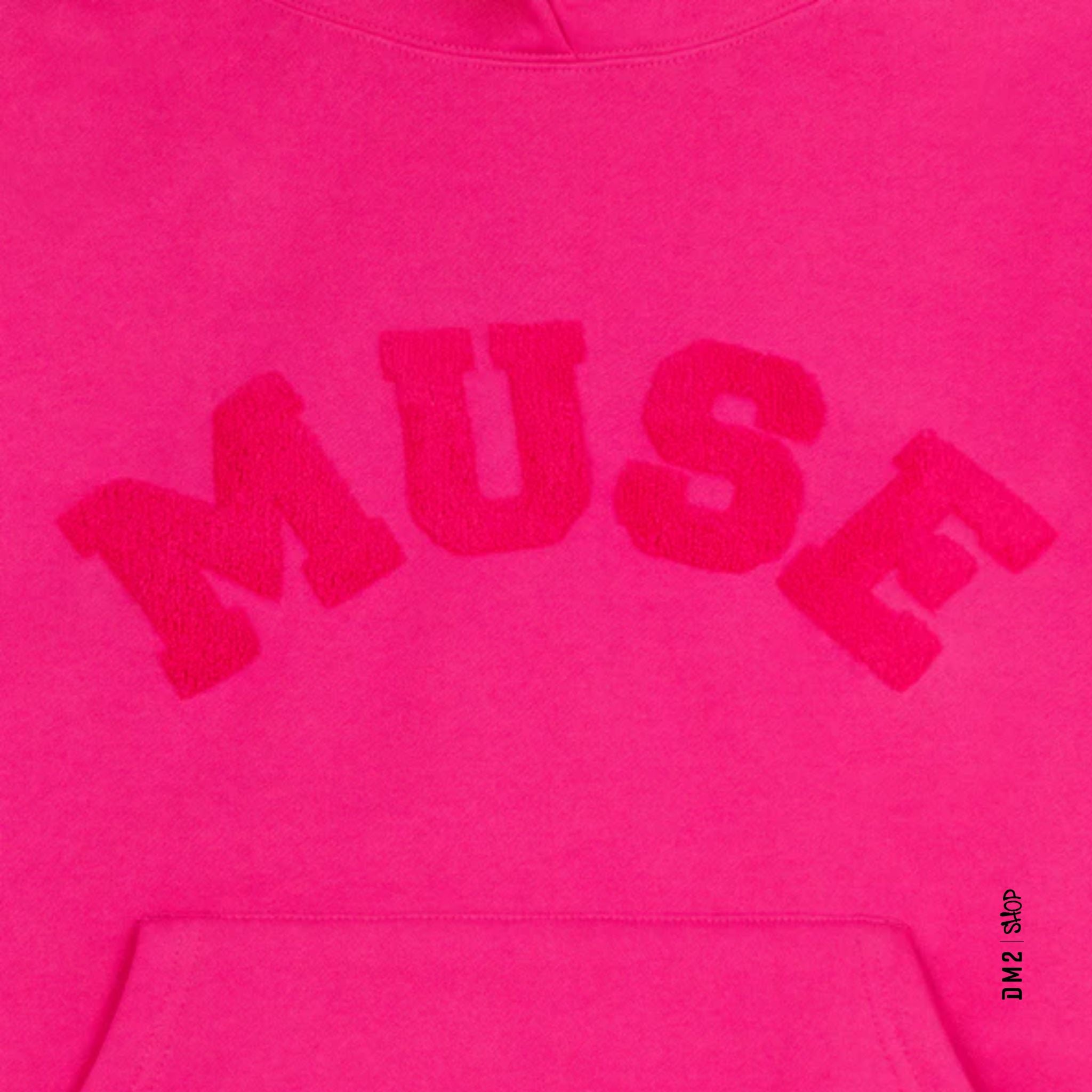 HOOD HEAVYWEIGHT FUSHIA UNISEXE, MUSE