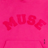 HOOD HEAVYWEIGHT FUSHIA UNISEXE, MUSE