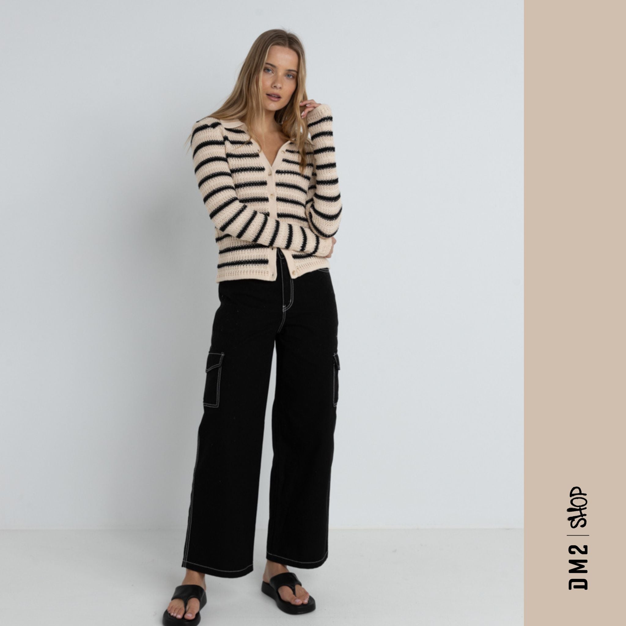 PANTALON FEMME BAYSIDE NOIR, RHYTHM