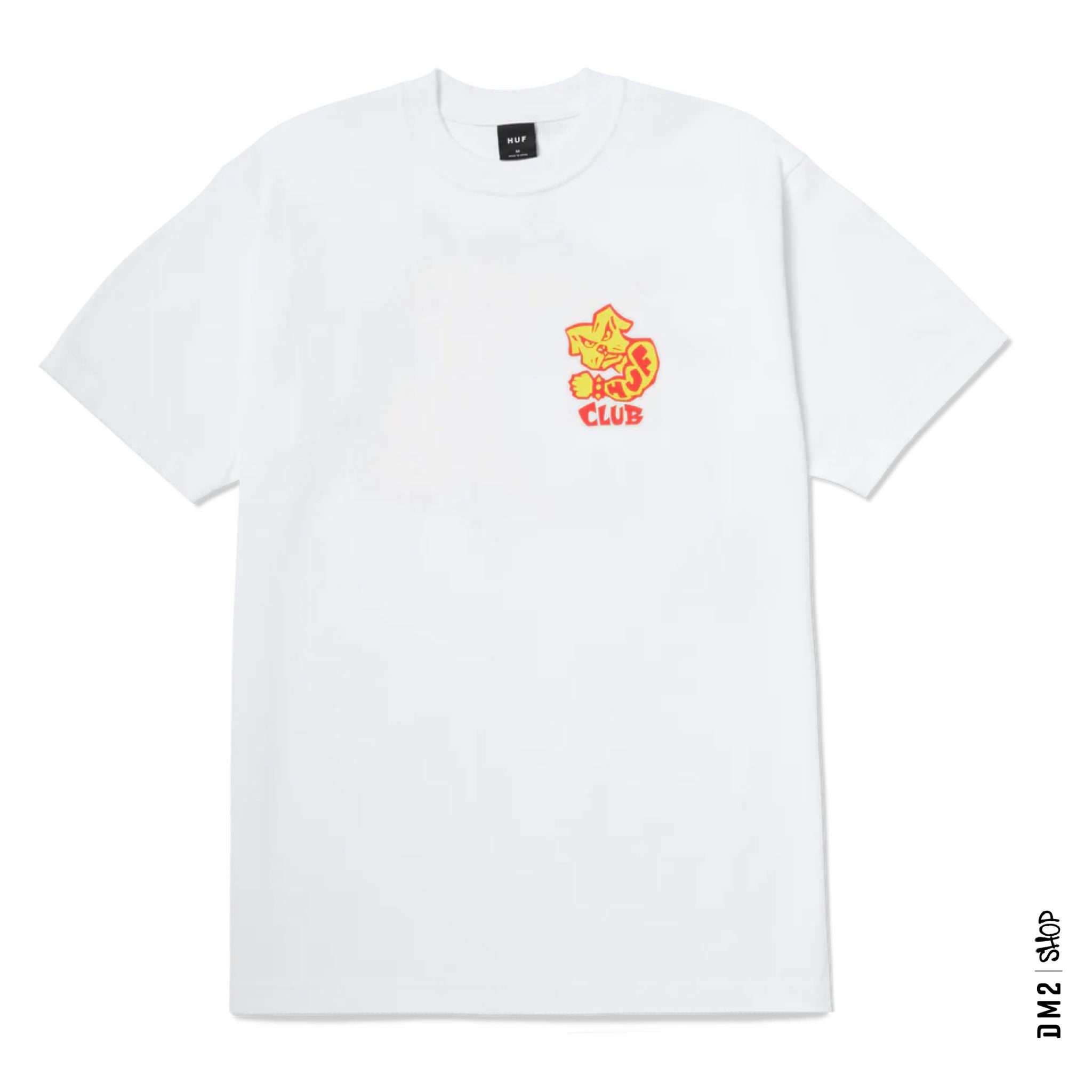 T-SHIRT BLANC HUF CLUB