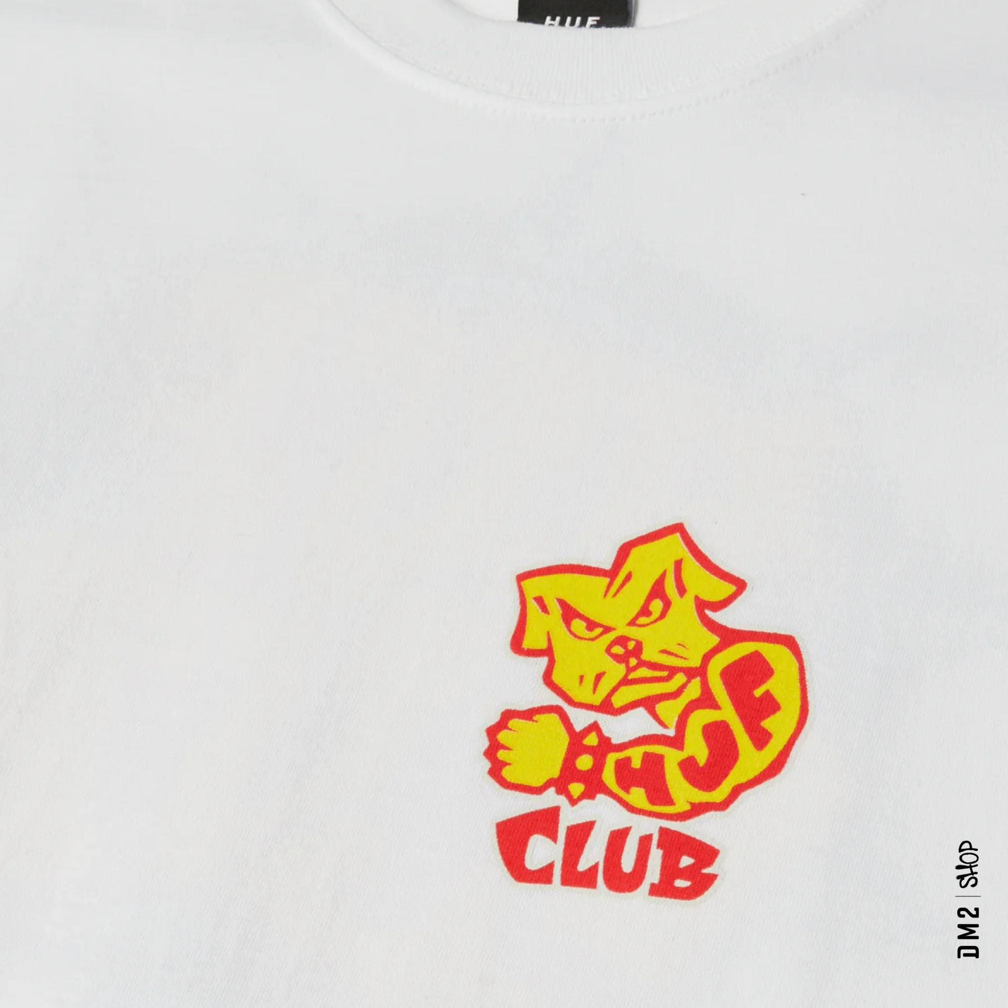 T-SHIRT BLANC HUF CLUB