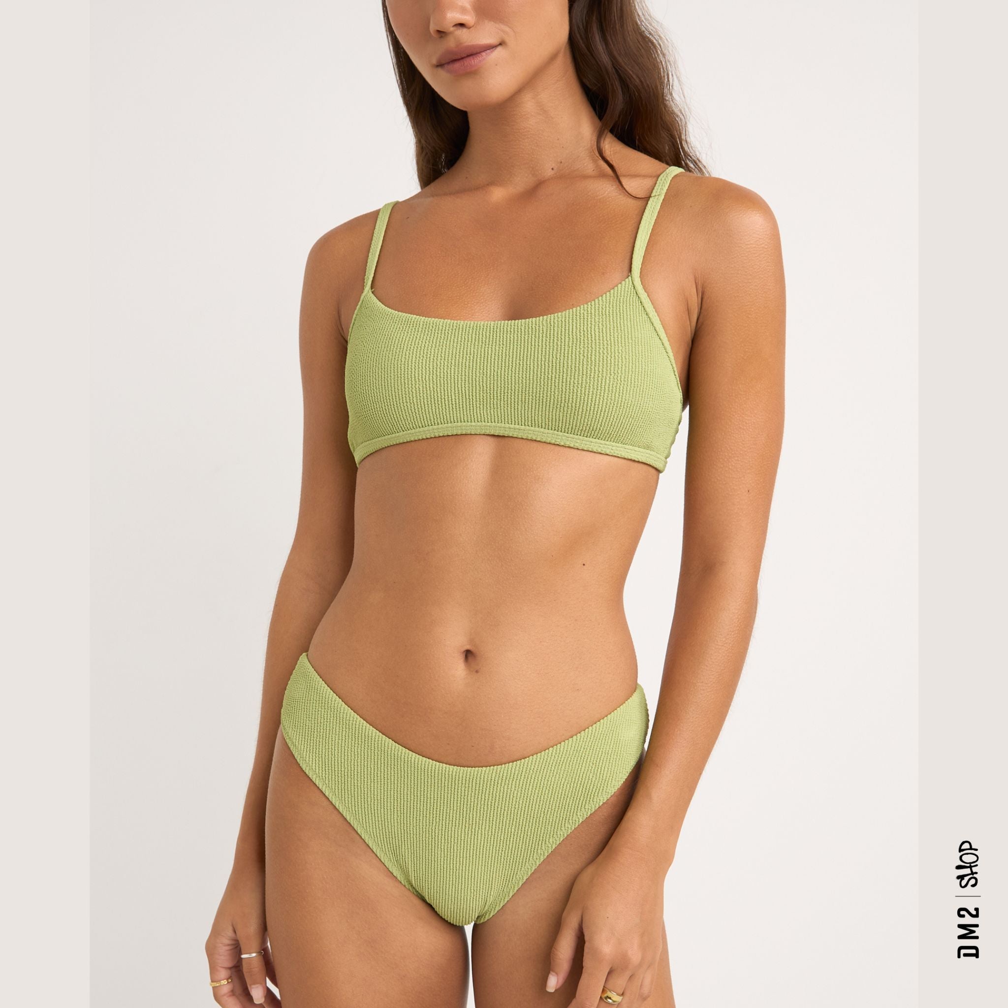 HAUT DE BIKINI ISLA RIB CROP TOP RHYTHM