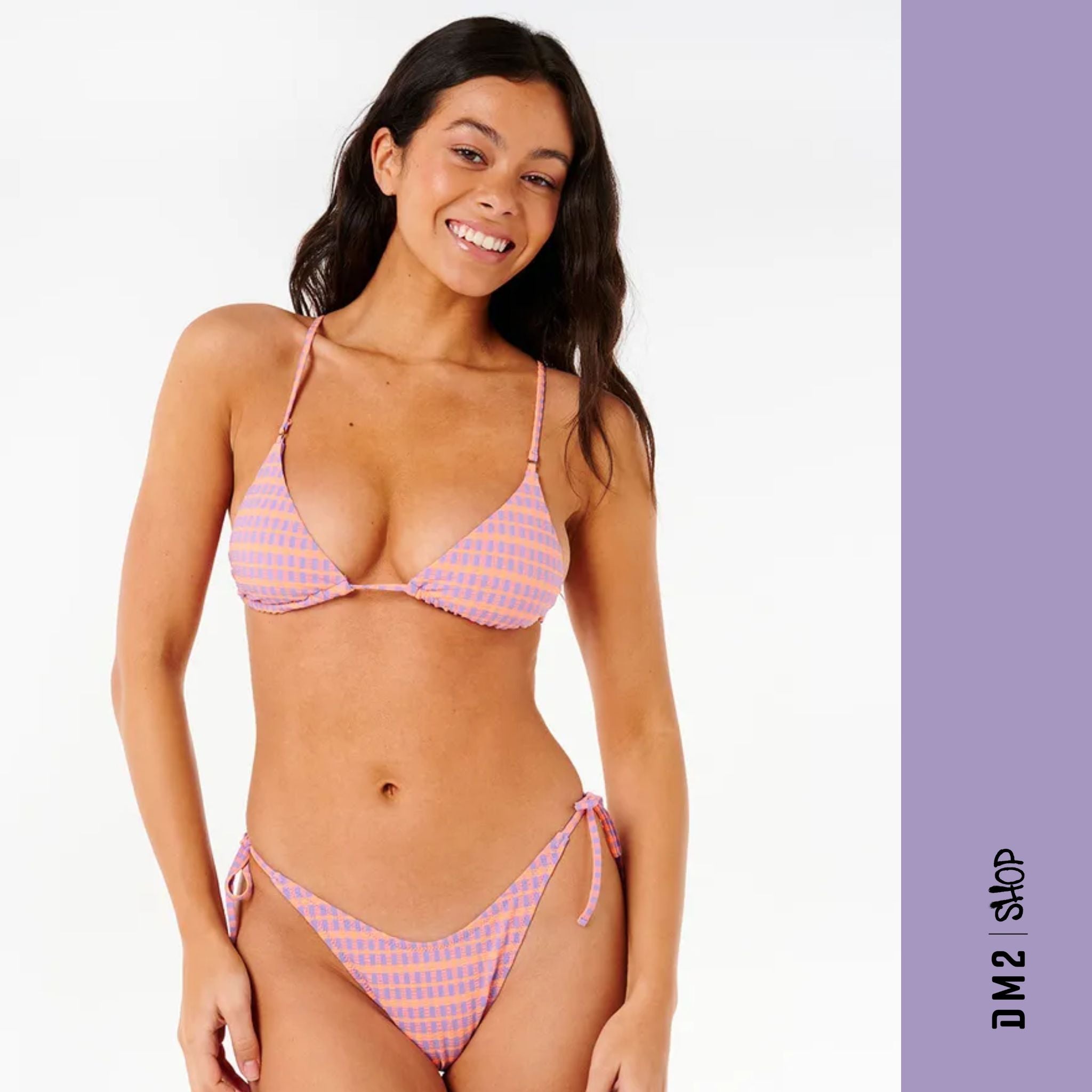 BIKINI HAUT FEMME ISLES PLAID TRIANGLE, RIP CURL