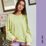 CHANDAIL FEMME TWIST TERRY TOP (2 couleurs)