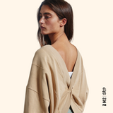 CHANDAIL FEMME TWIST TERRY TOP (2 couleurs)