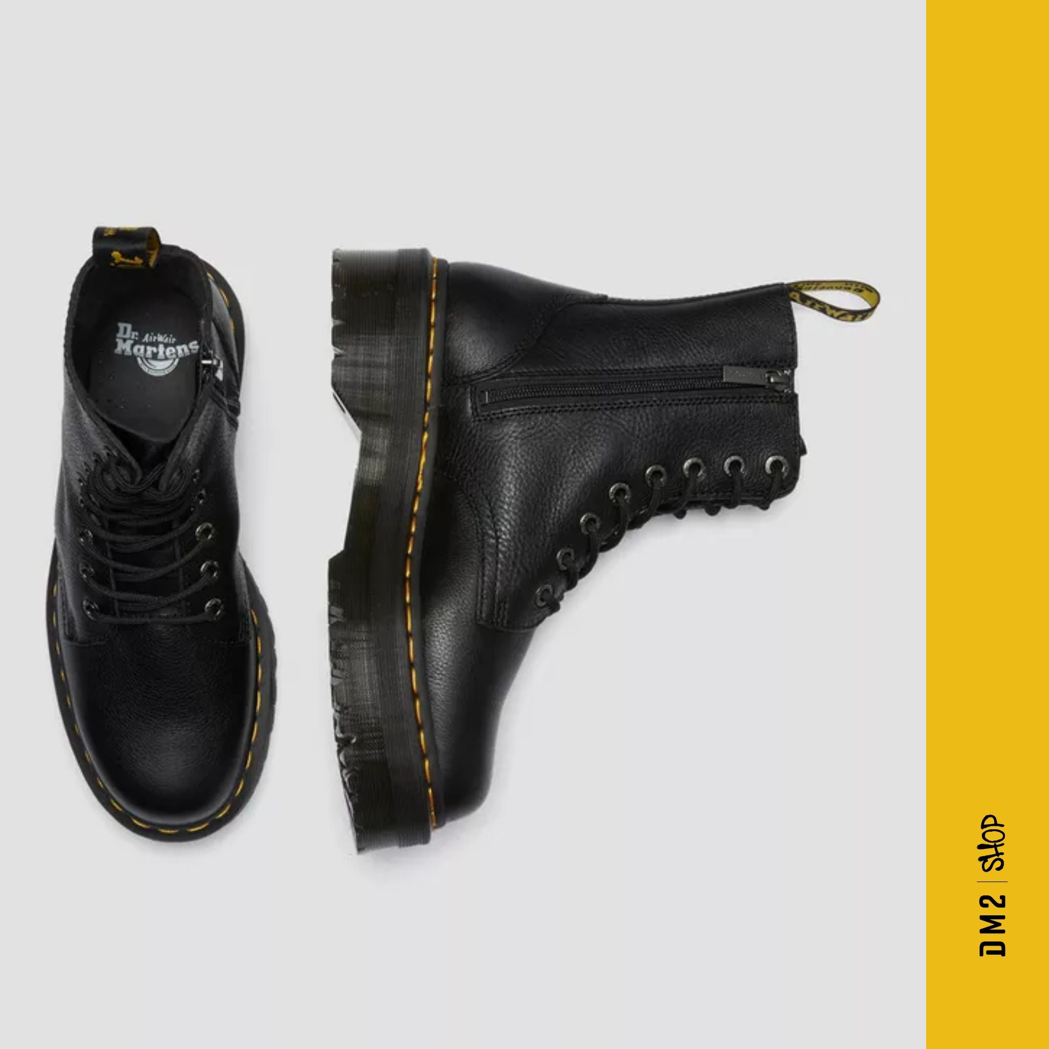 BOTTILLONS JADON III PISA NOIR, DR.MARTENS