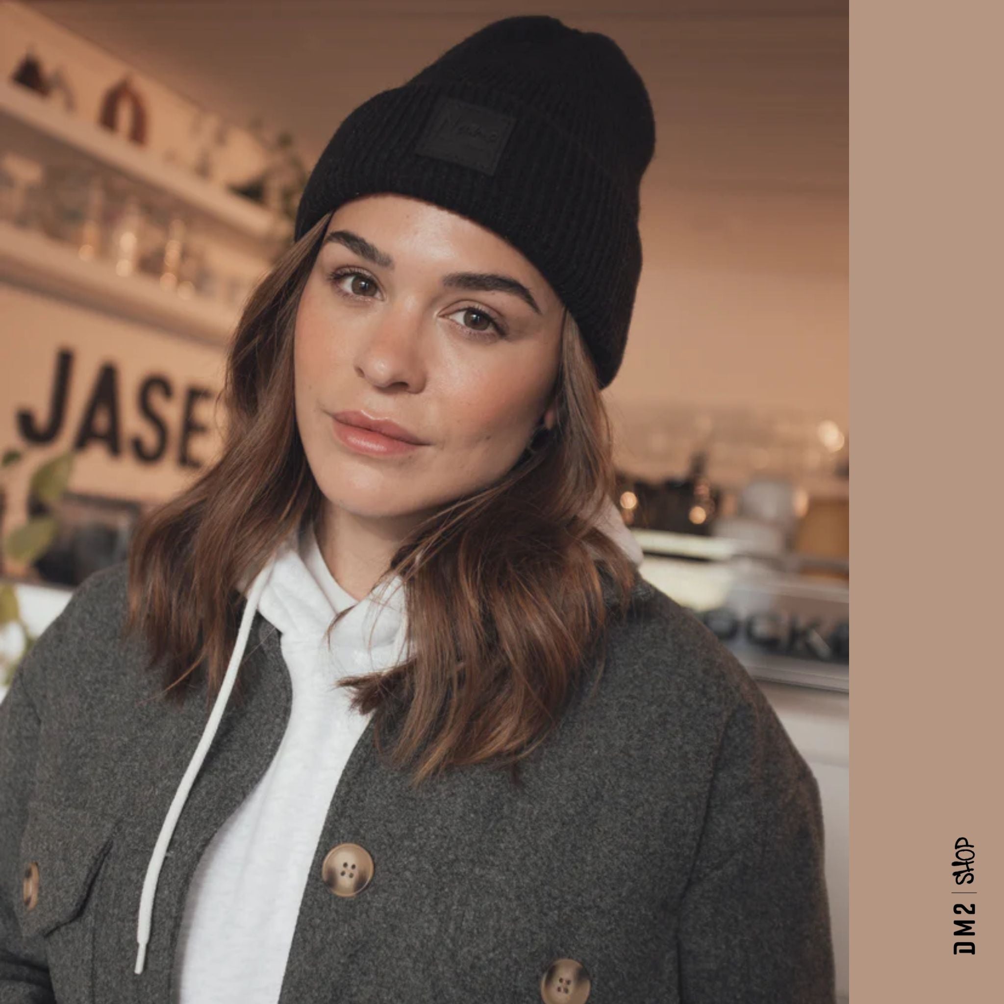 TUQUE FEMME JASPER NOIR NANA