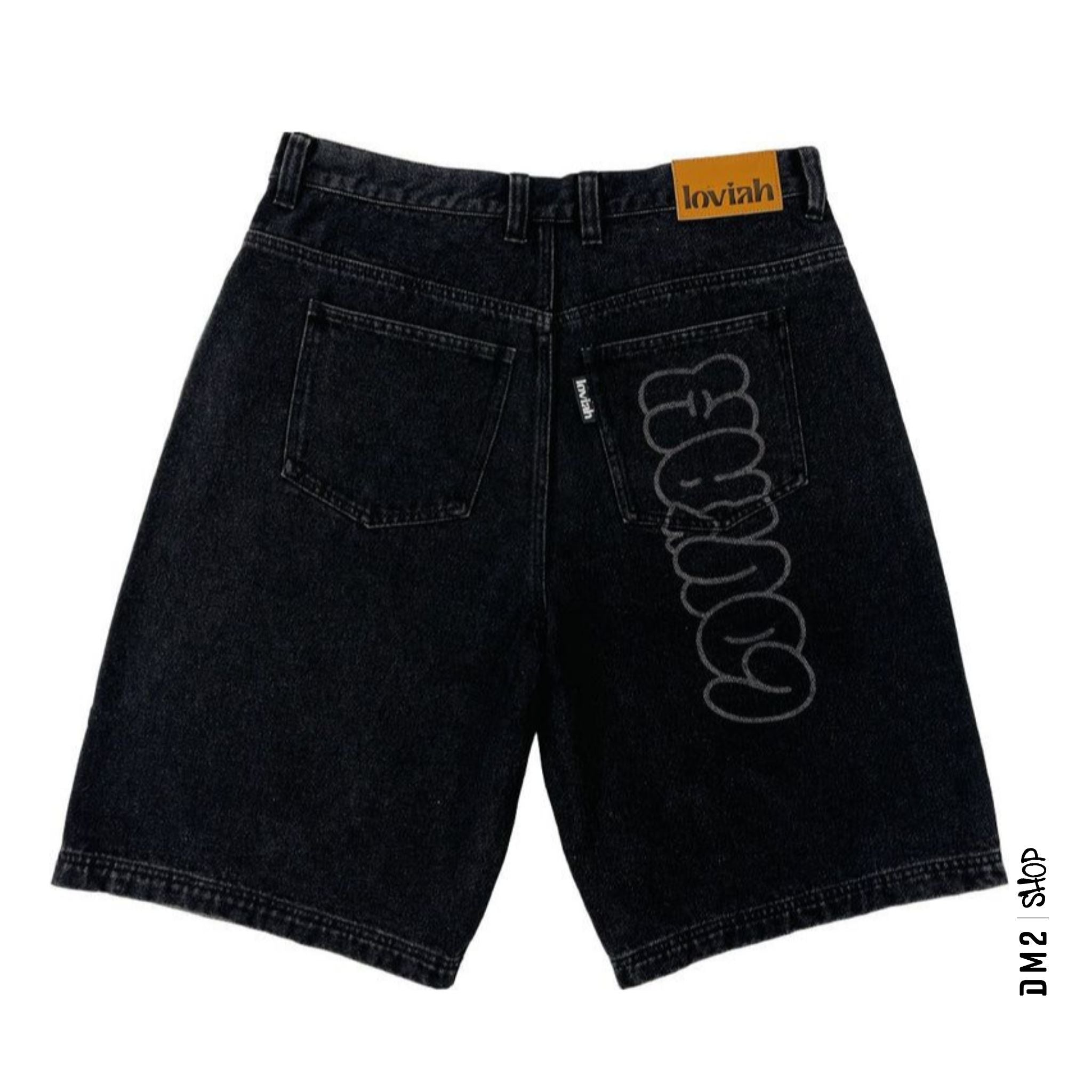 SHORT HOMME JHORTS DENIM NOIR, LOVIAH