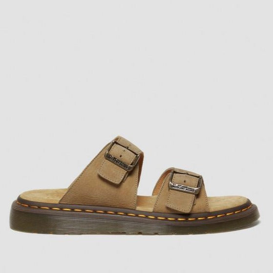 sandales-unisexe-josef-nubuck-tan-dr-martens-31572439, Sandales Josef unisexe de Dr.Martens, à deux sangles, en nubuck, dm2 shop, 01