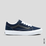 CHAUSSURES ENFANTS OLD SKOOL FAT LACES MARINE VANS ( 10.5J à 3J )