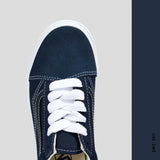 CHAUSSURES ENFANTS OLD SKOOL FAT LACES MARINE VANS ( 10.5J à 3J )