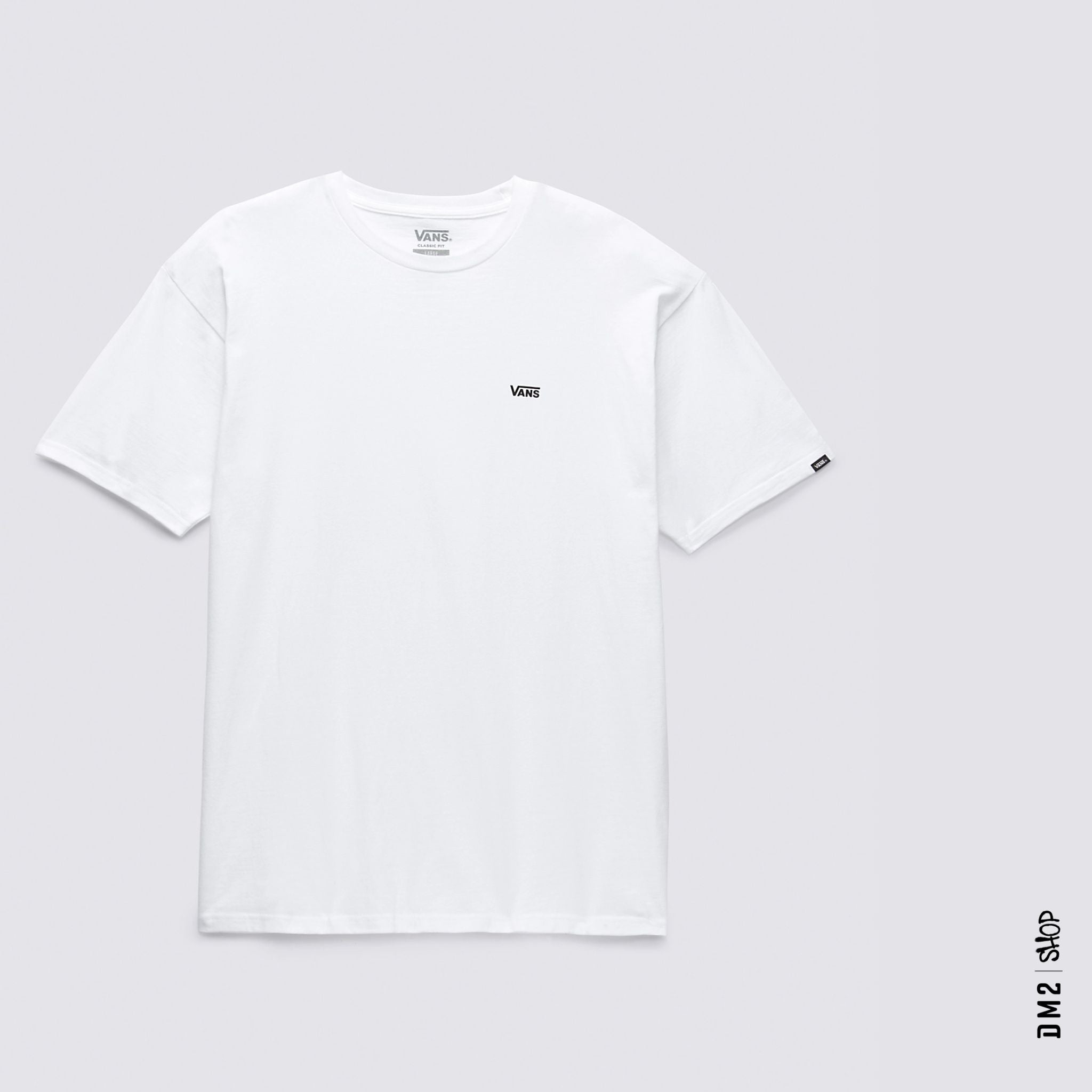 t-shirt-vans-homme-left-chest-blanc-F24