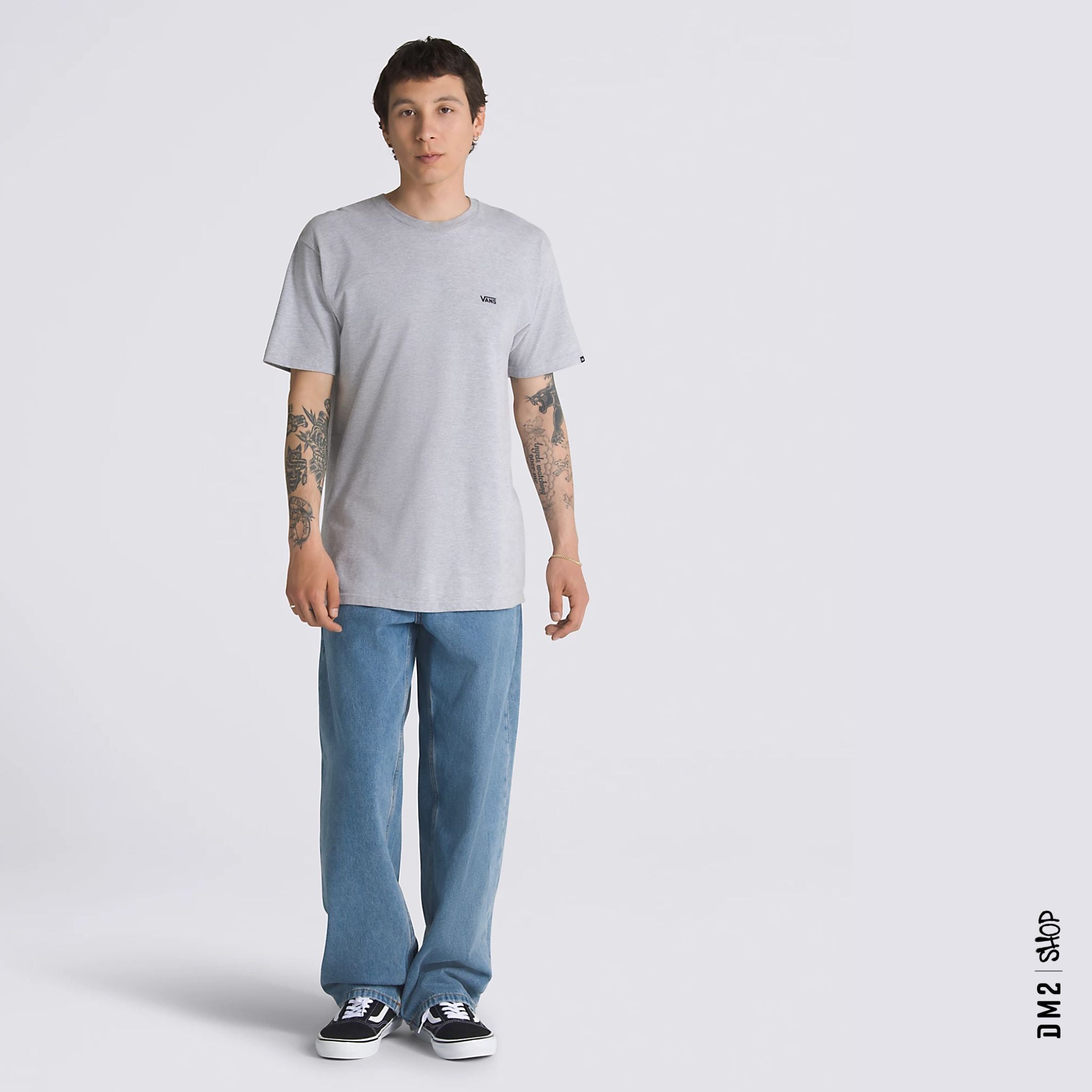 T-SHIRT VANS HOMME LEFT LOGO GREY