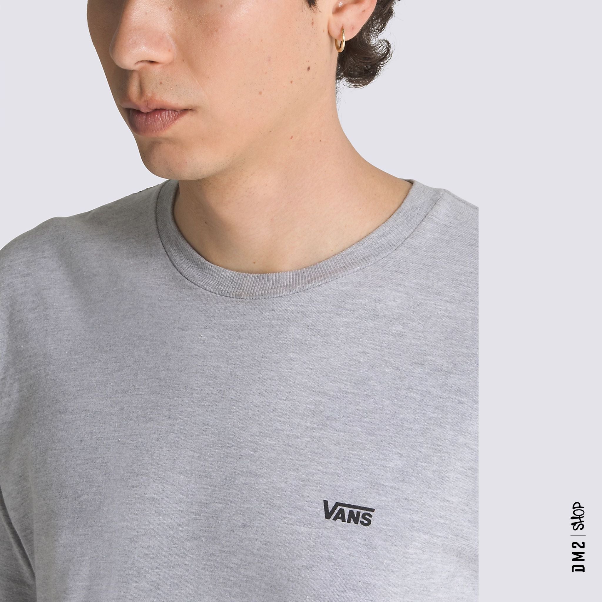 T-SHIRT VANS HOMME LEFT LOGO GREY