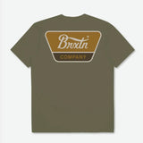 t-shirt-homme-lindwood-olive-brixton, DM2 SHOP, 01