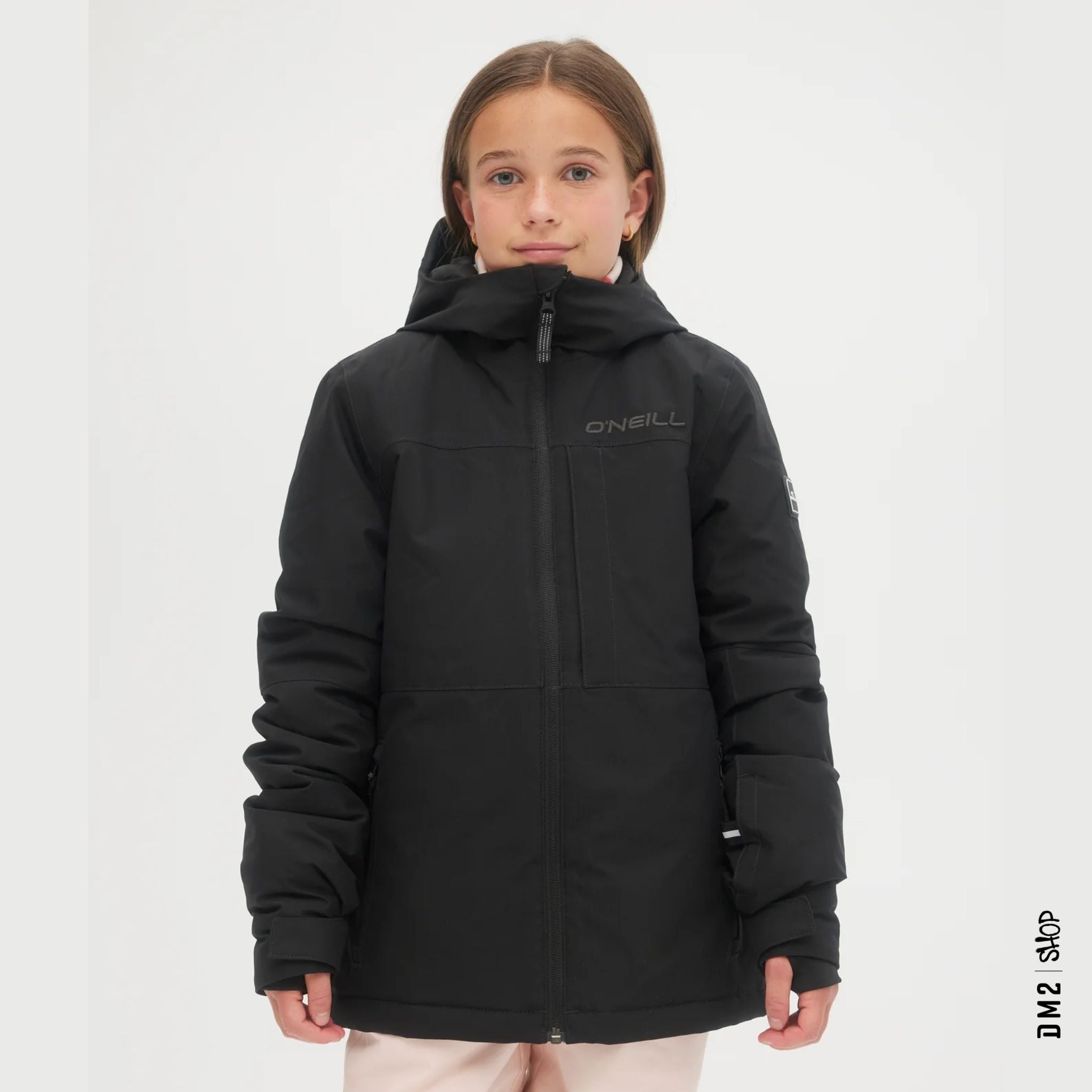 manteau-ski-snow-fille-garcon-lite-snow-oneill-noir-H24