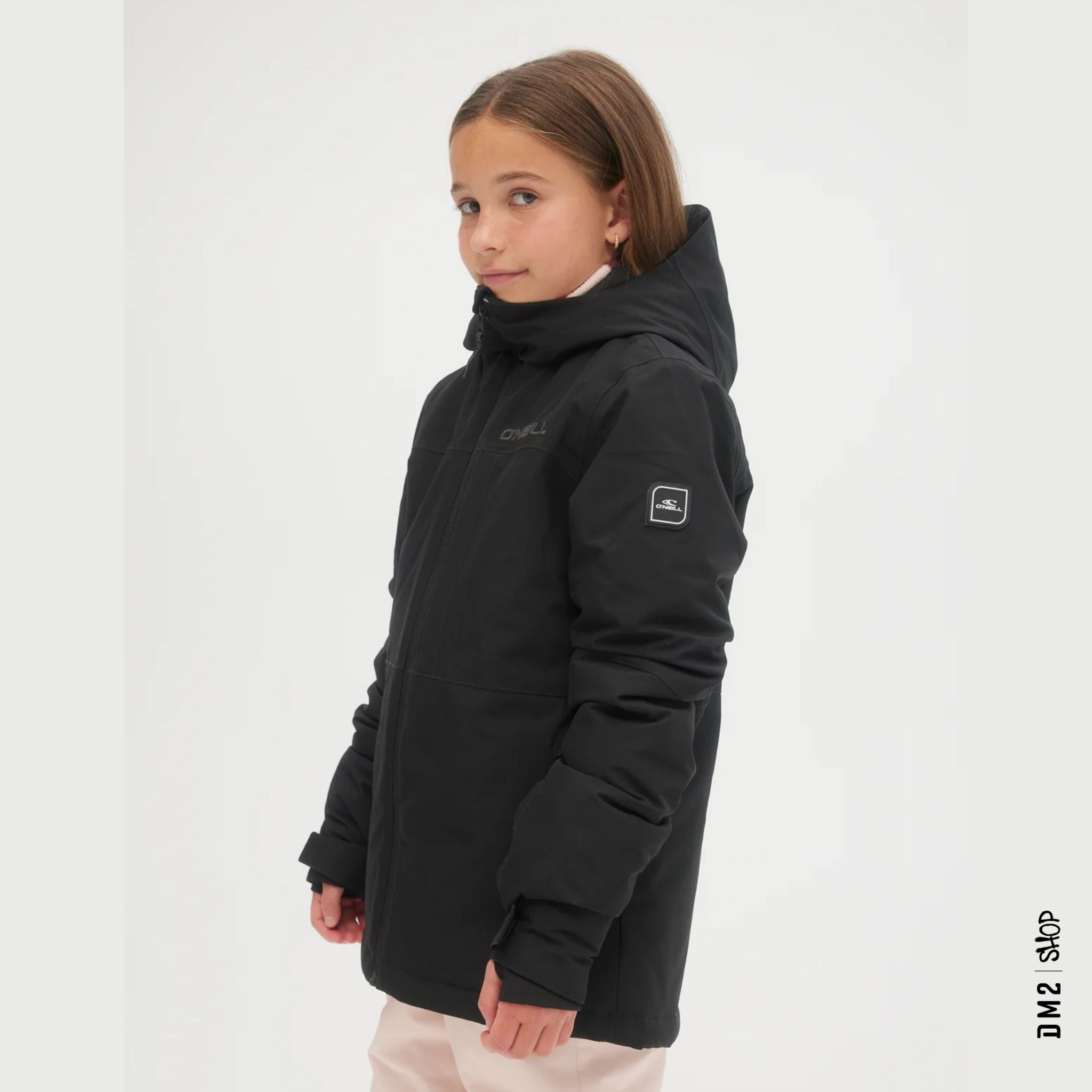 MANTEAU ISOLÉ FILLE LITE SNOW O'NEILL NOIR