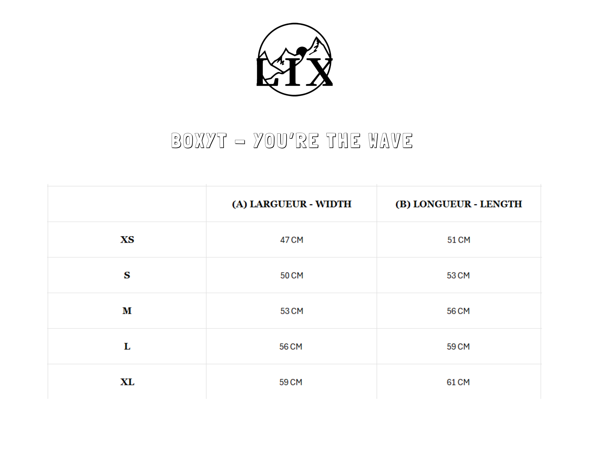 T-SHIRT FEMME YOU'RE THE WAVE, LIX DESIGN