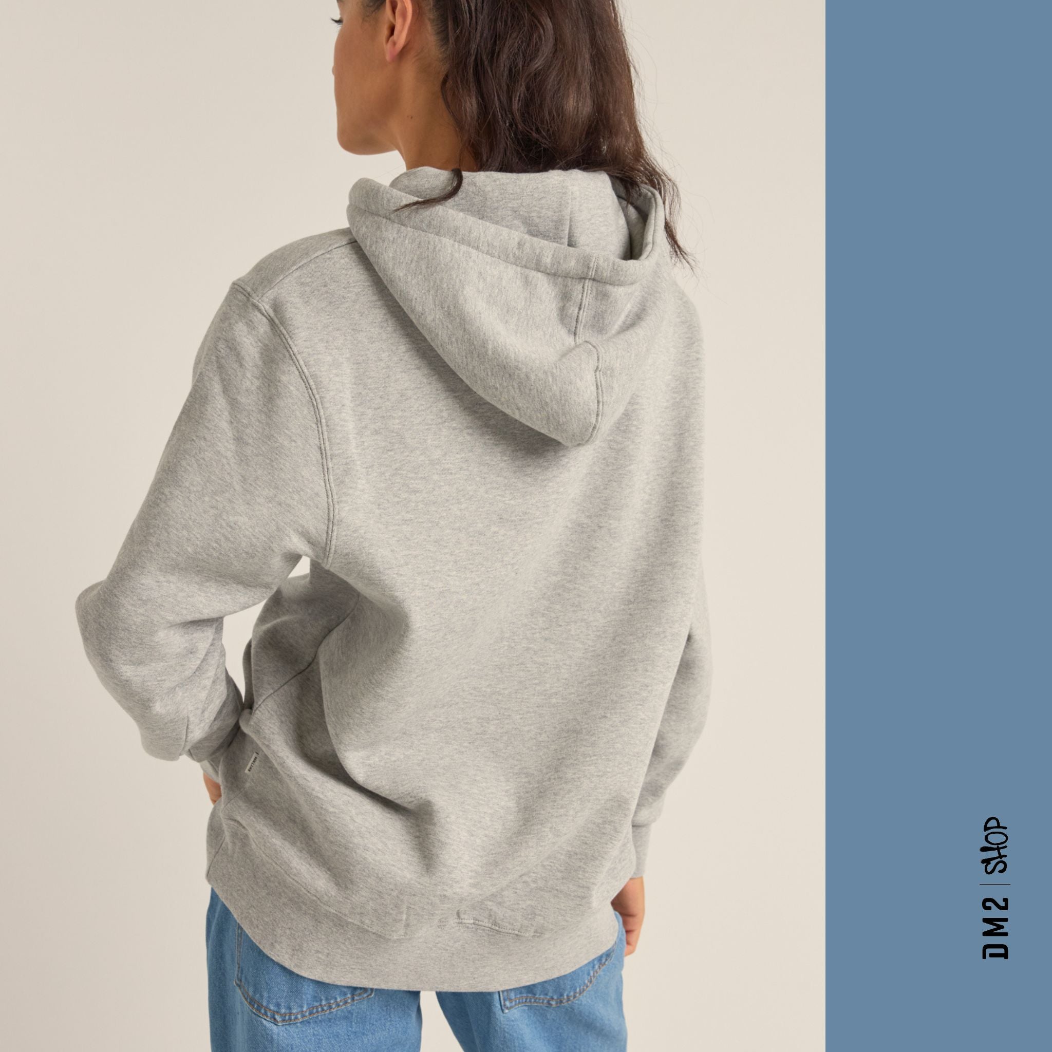 HOOD FEMME CLASSIC BOYFRIEND GRIS, RHYTHM