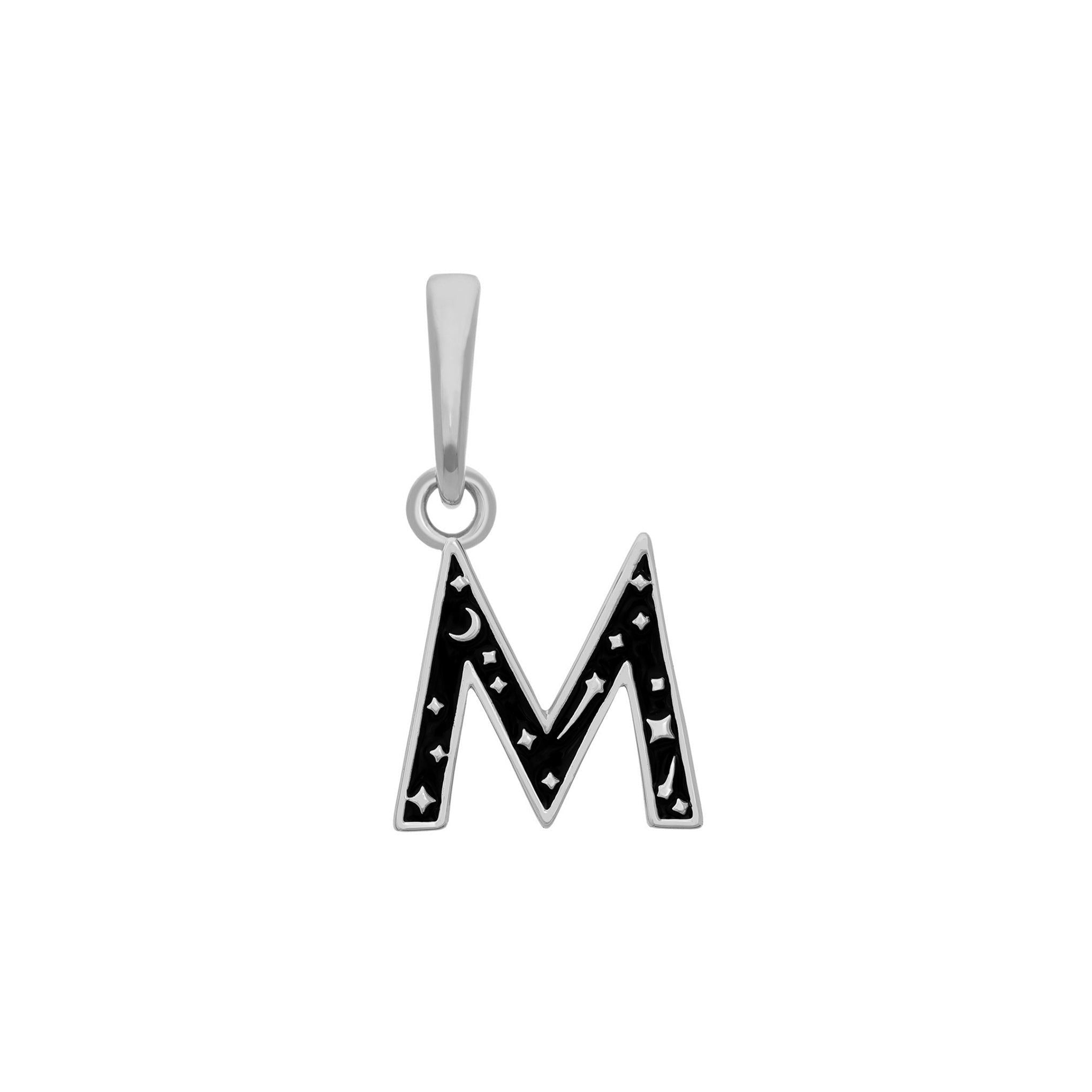 BRELOQUE ALPHABET ARGENT RHODIUM