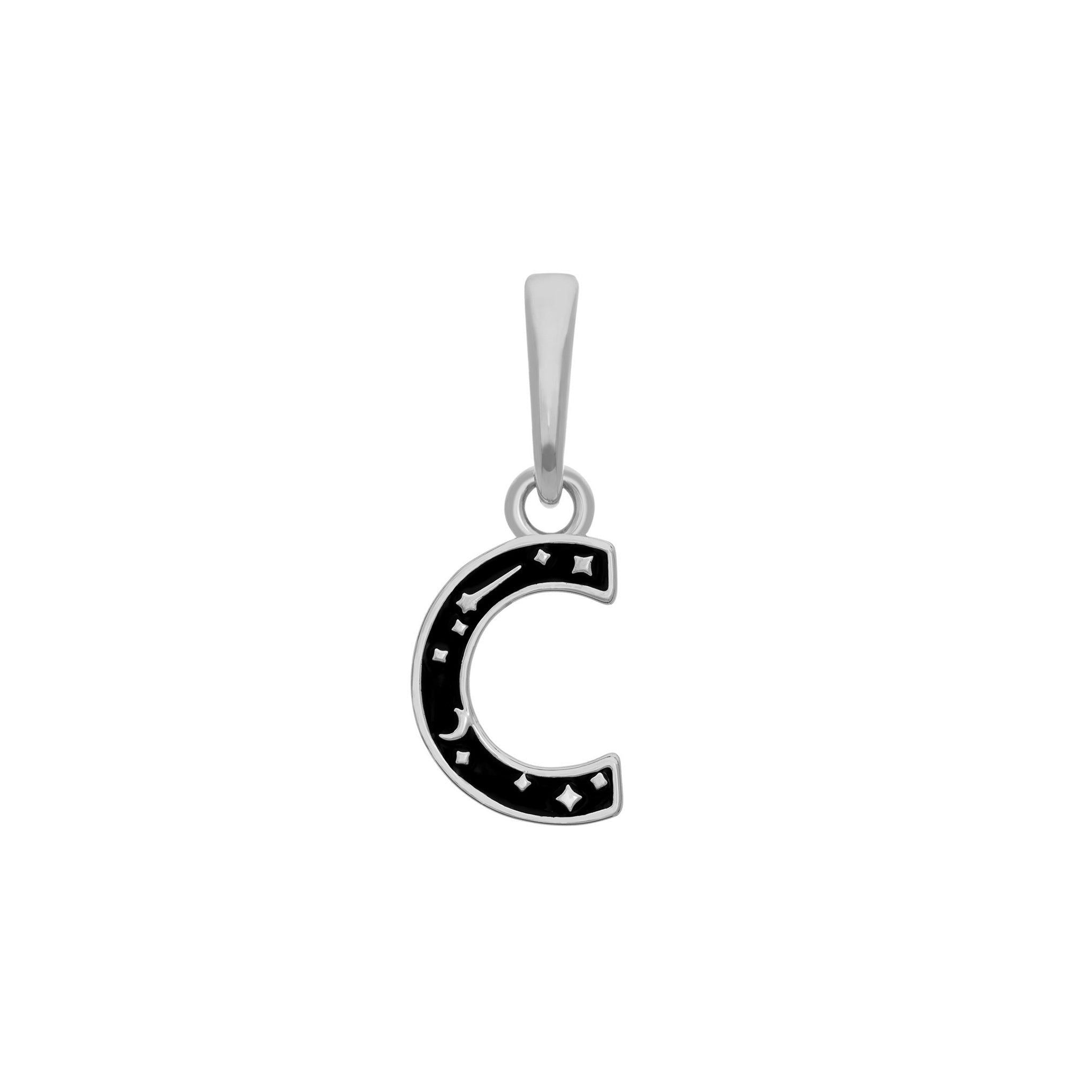 BRELOQUE ALPHABET ARGENT RHODIUM