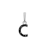 BRELOQUE ALPHABET ARGENT RHODIUM