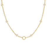 COLLIER MOLECULE OR 18K