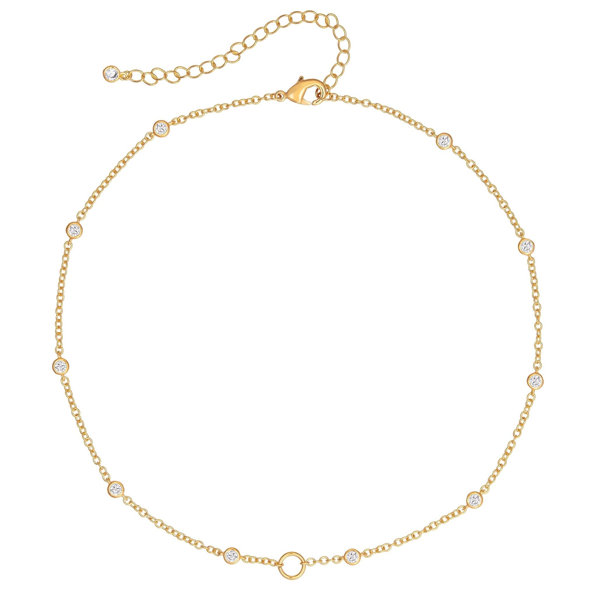 COLLIER MOLECULE OR 18K