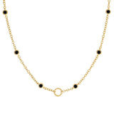 COLLIER MOLECULE OR 18K