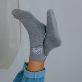 chaussettes-femme-ornelle-gris-lix-COTON-TURC-DM2-SHOP