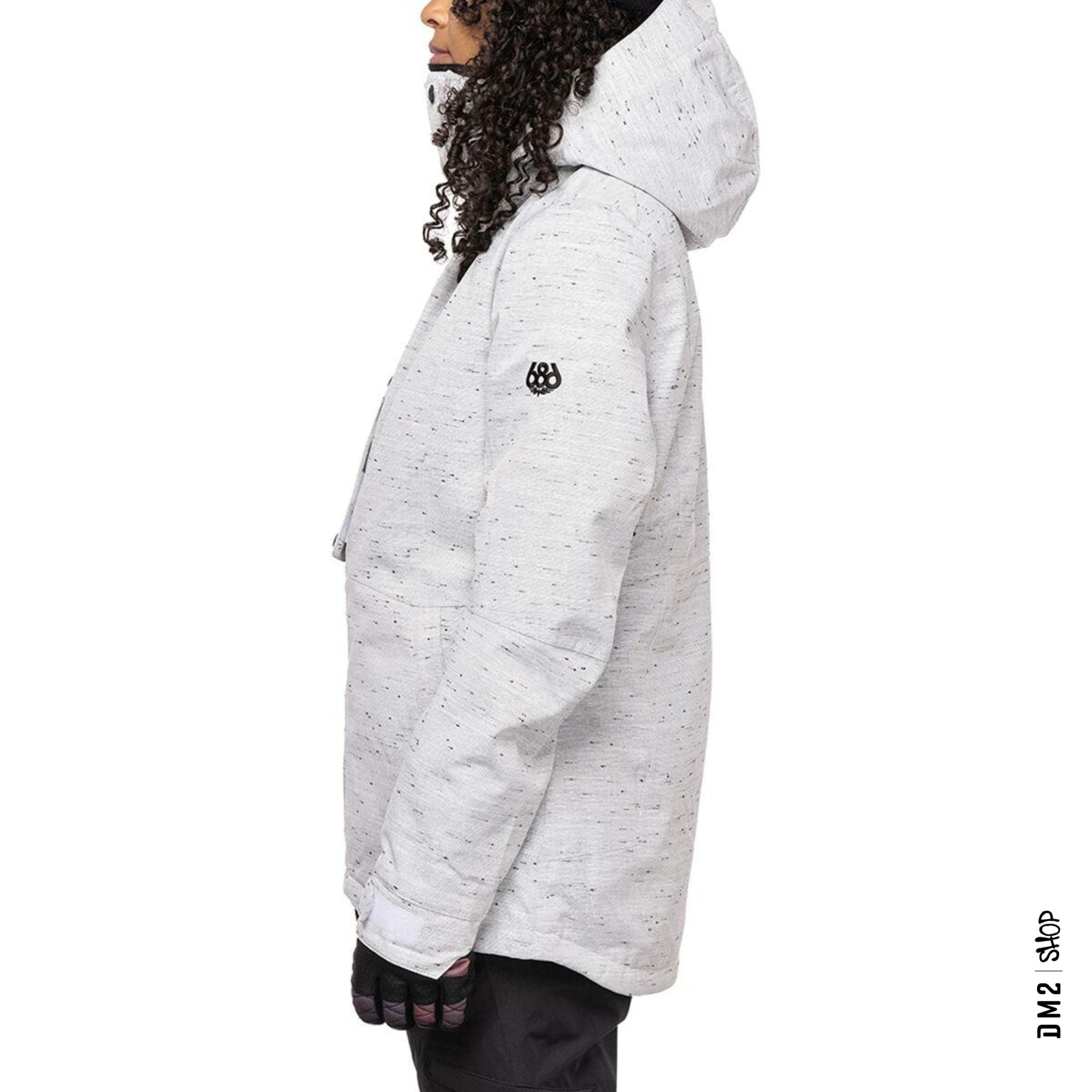 MANTEAU SNOW 686 FEMME RUMOR BLANC