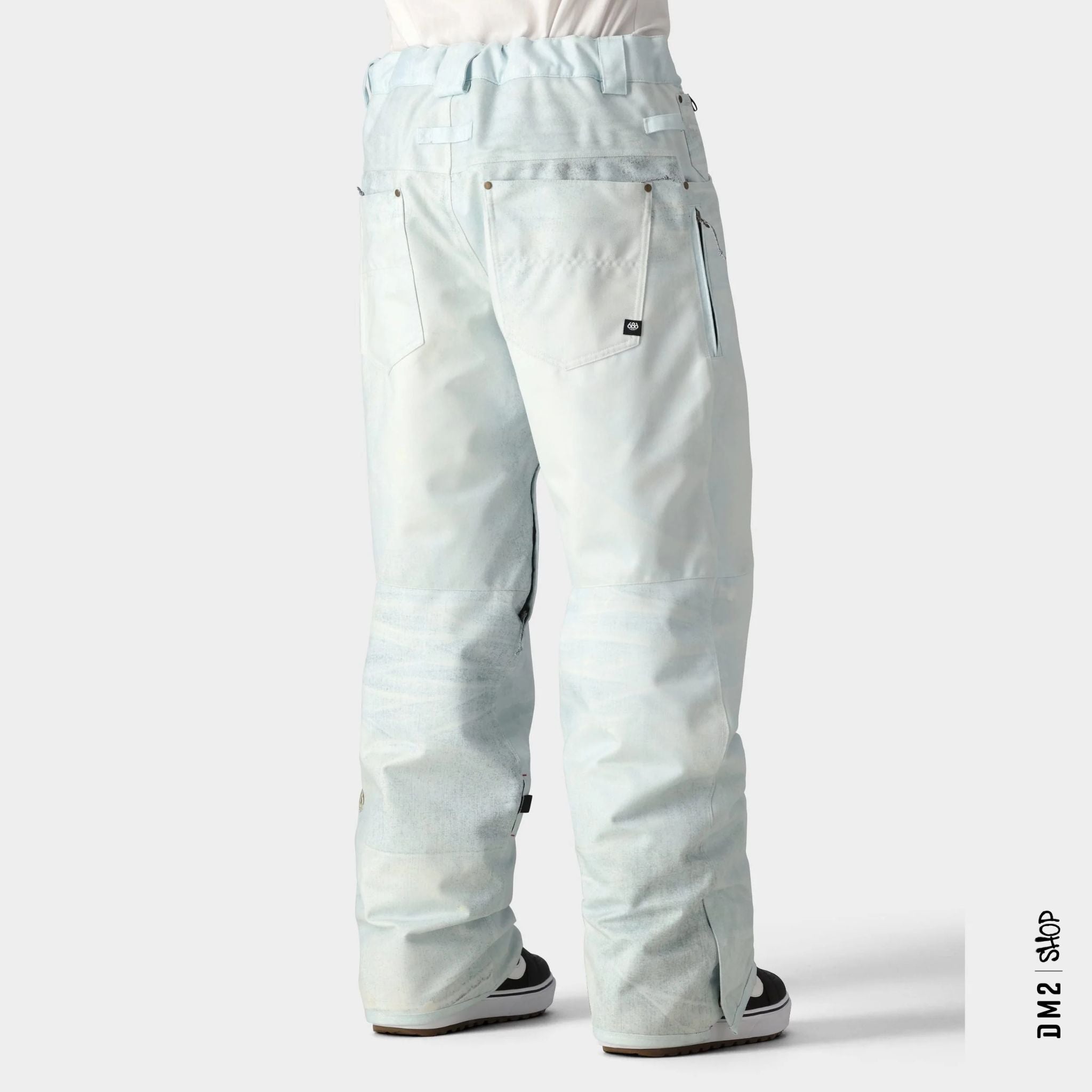 PANTALON SNOW HOMME DENIM BLEACH 686