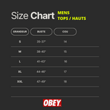 T-SHIRT HOMME OBEY BOLD ICON NOIR