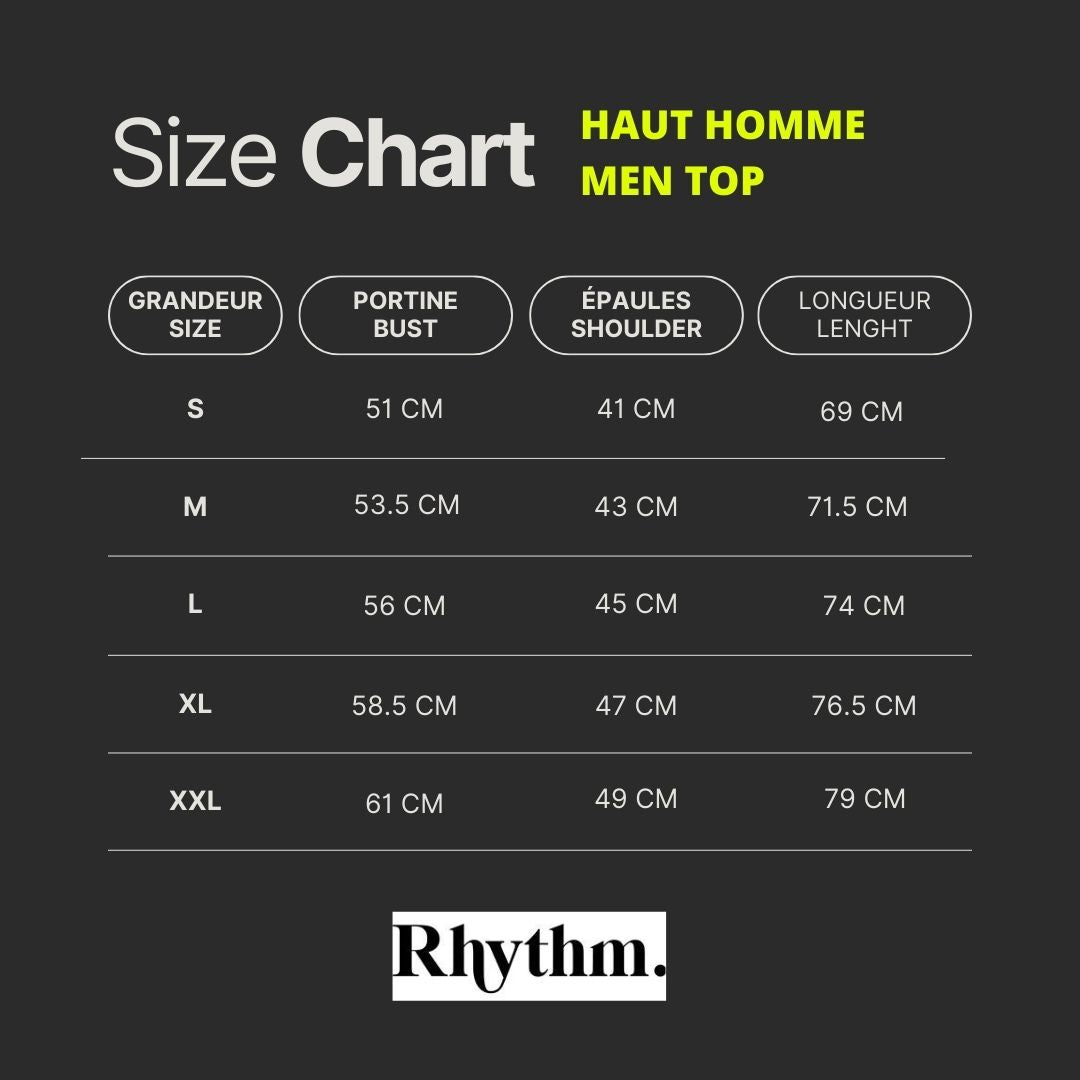 CHANDAIL HOMME WAFFLE CLASSIC, RHYTHM