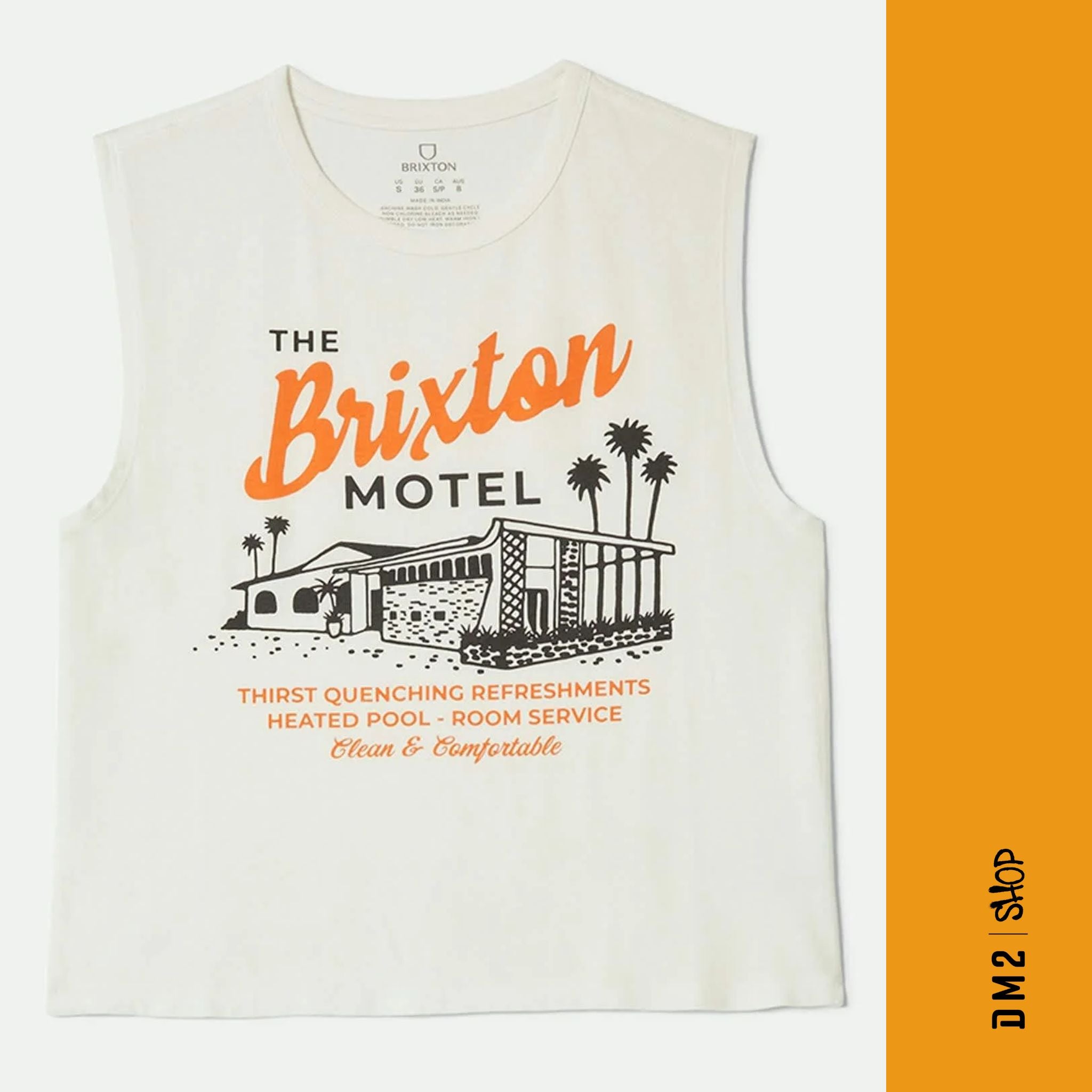 CAMISOLE FEMME MOTEL MUSCLE TANK, BRIXTON