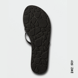 SANDALES FEMME NEW SCHOOL II TOUT NOIR, VOLCOM