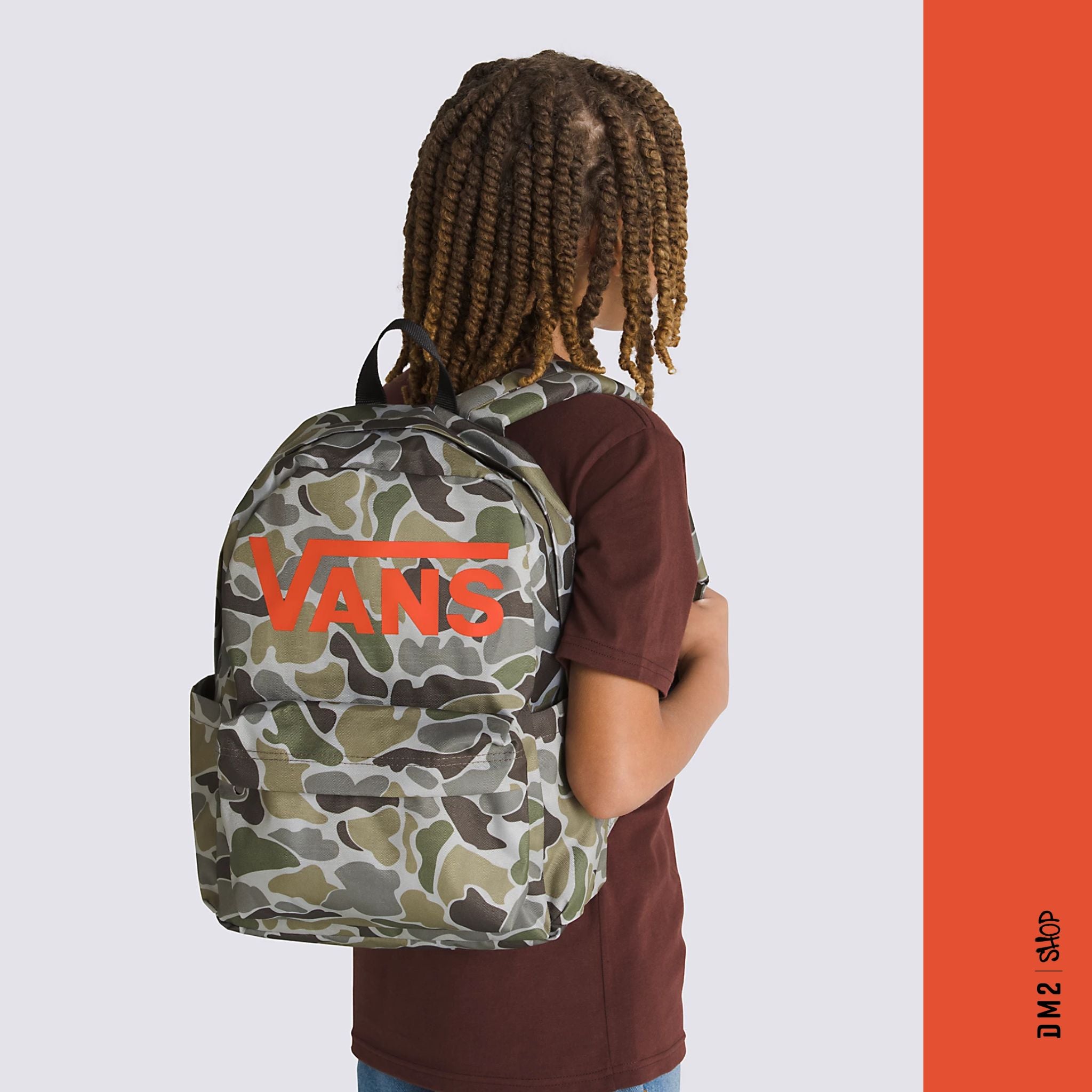 SAC A DOS KIDS OLD SKOOL GROM CAMO VANS