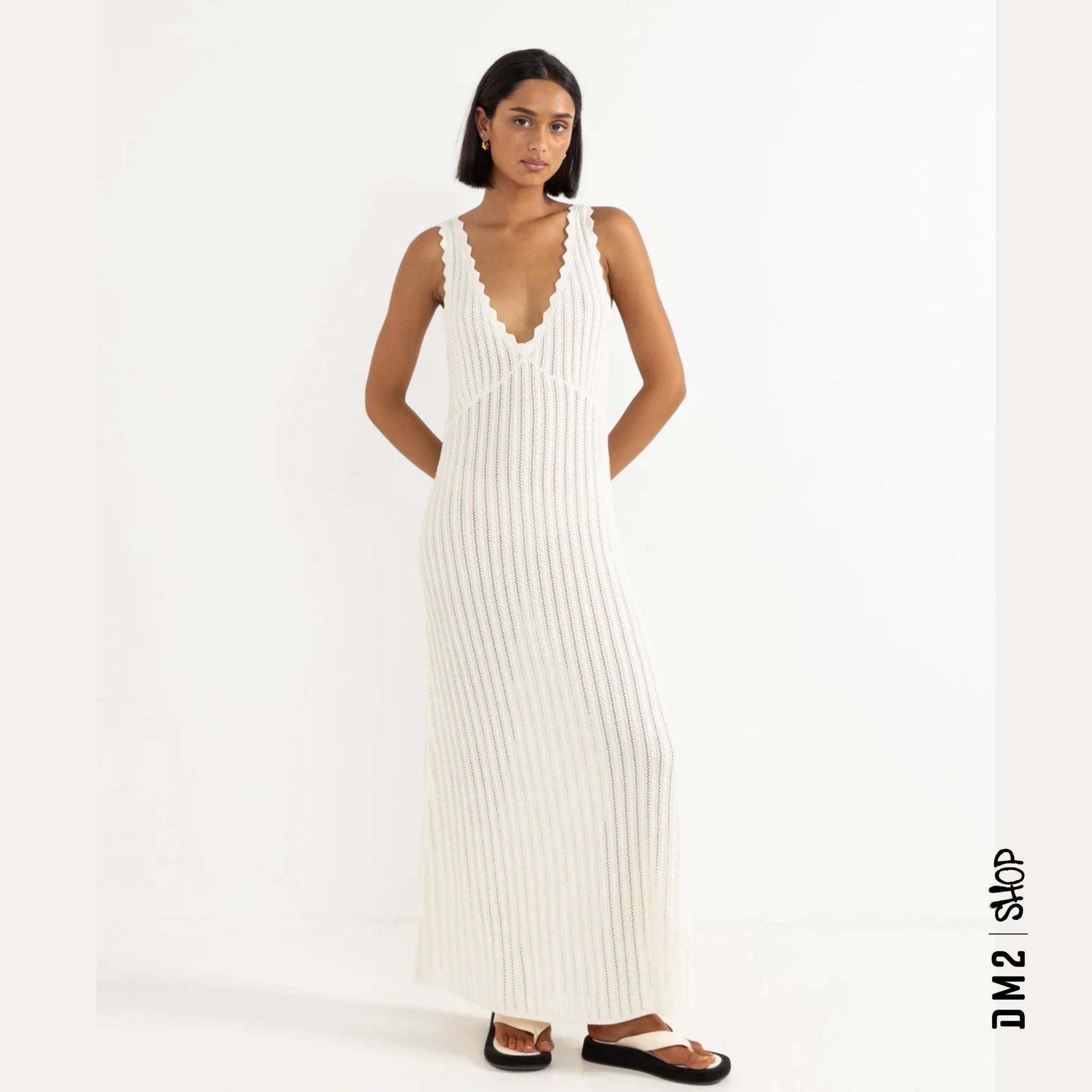 ROBE FEMME SCALLOP MAX, RHYTHM