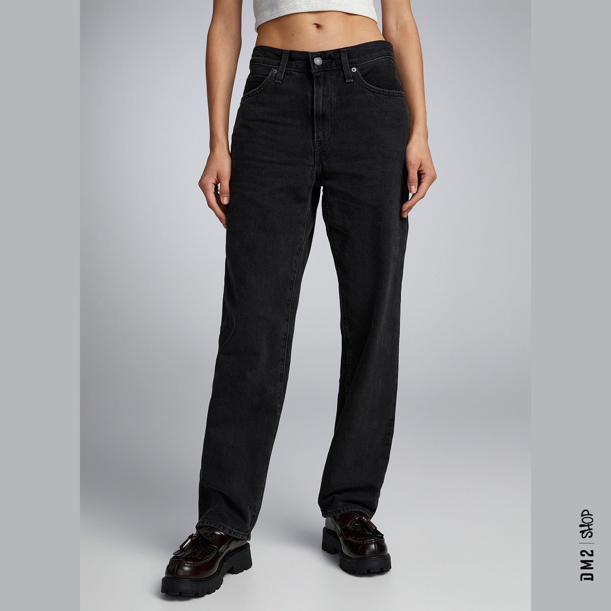 JEANS 94 BAGGY NOIR FEMME LEVI'S